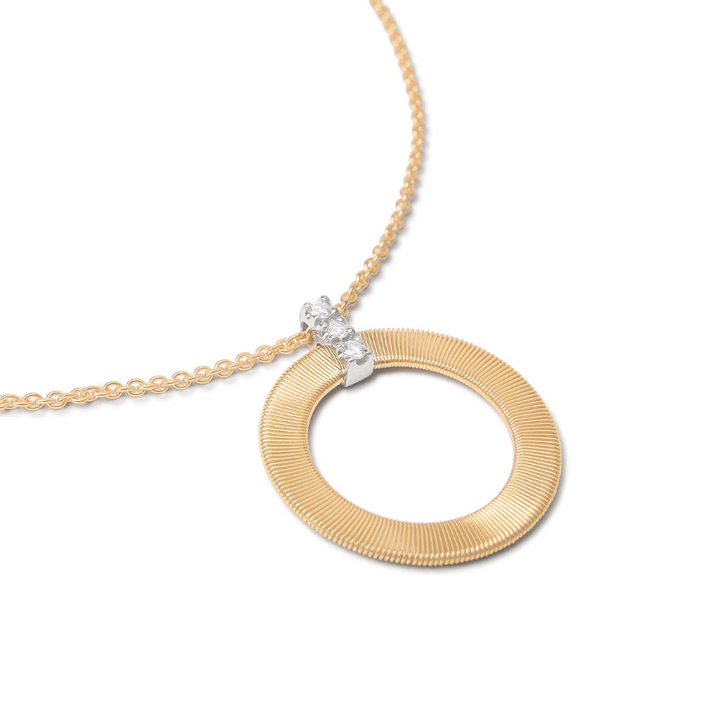 Marco Bicego Masai 18K Yellow Gold Circle Pendant