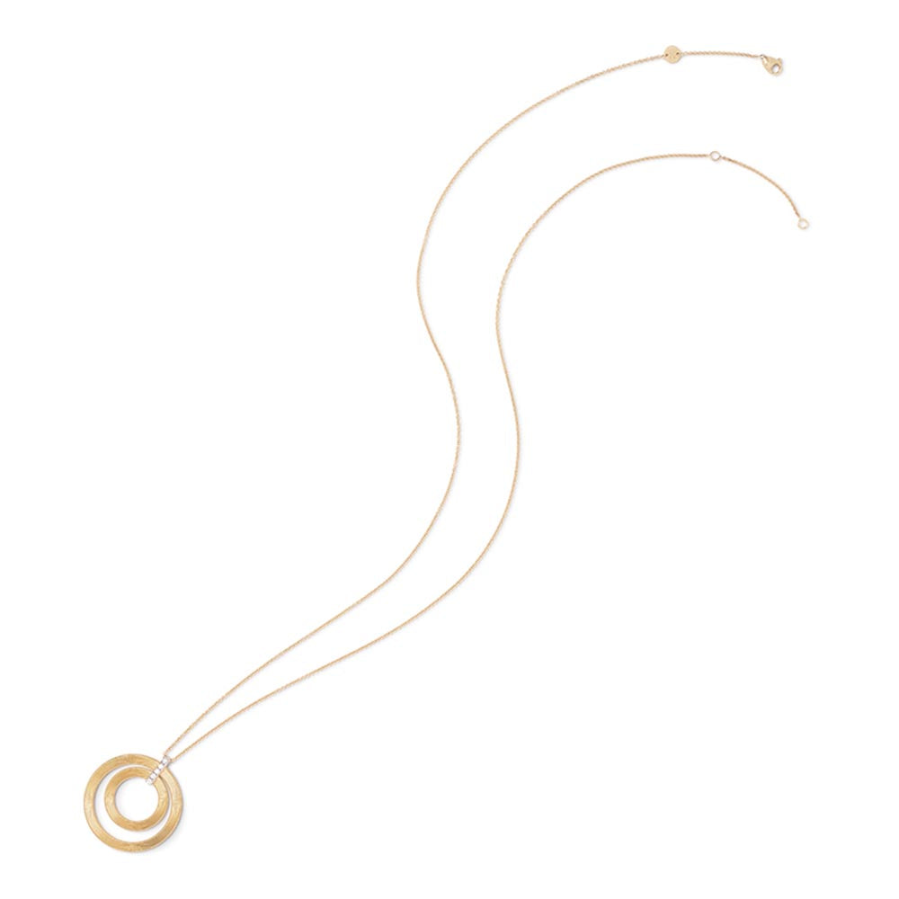 Marco Bicego Masai 18K Yellow Gold Double Circle Pendant