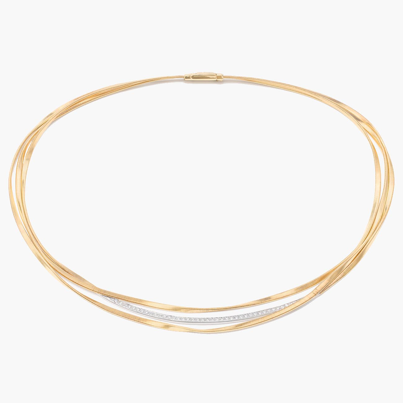 Marco Bicego Marrakech Collar Necklace with Diamonds