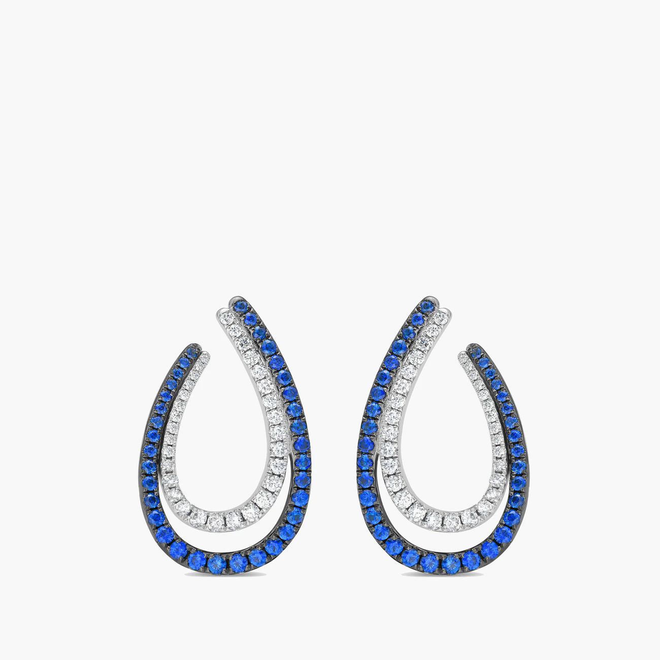 Charles Krypell Earring 18K White Gold