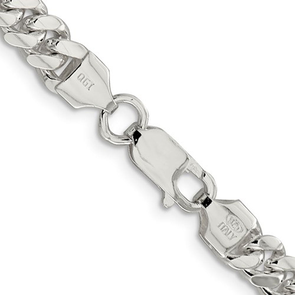 Sterling Silver Cuban Link Chain Necklace