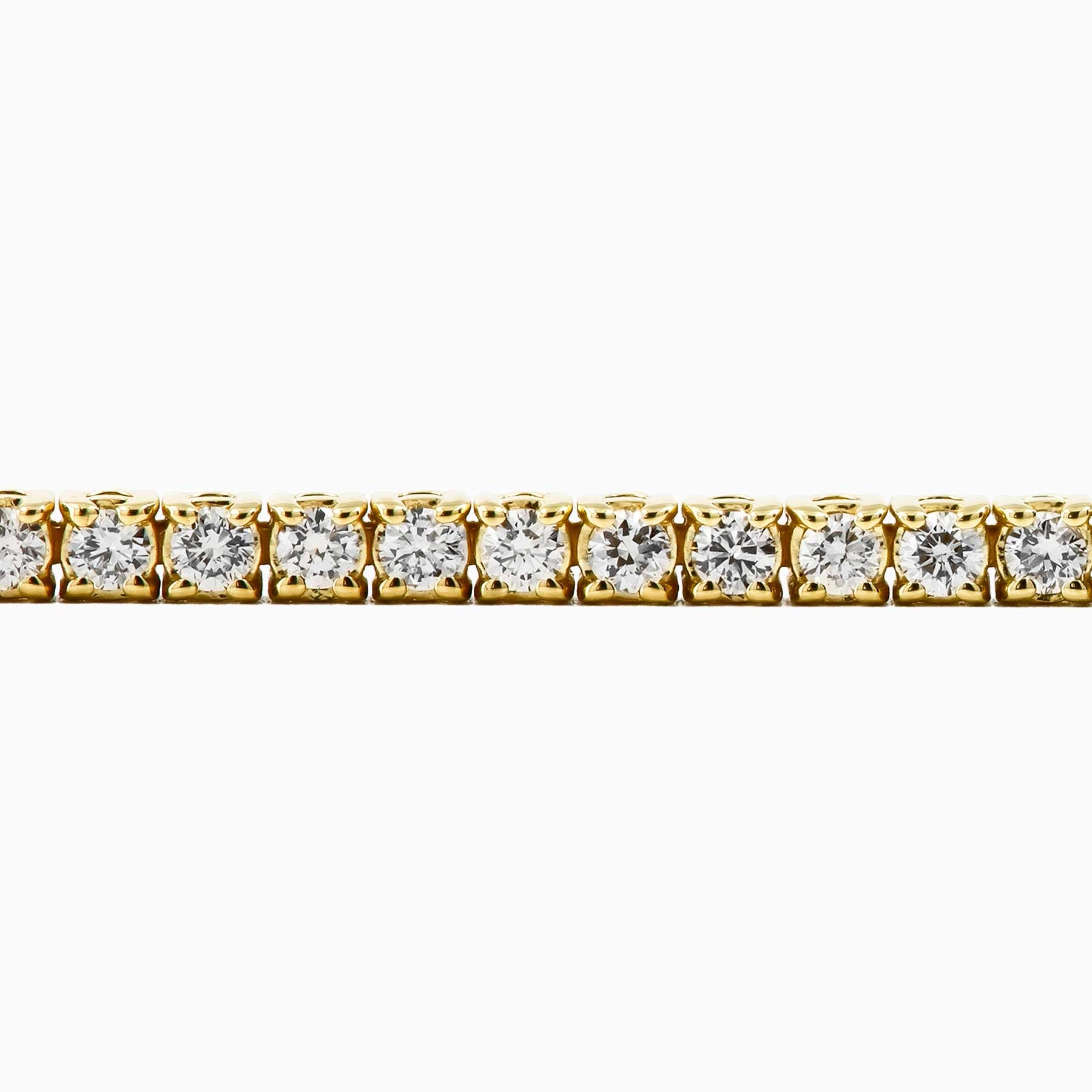 2 Carat Diamond Tennis Bracelet in 14k Yellow Gold