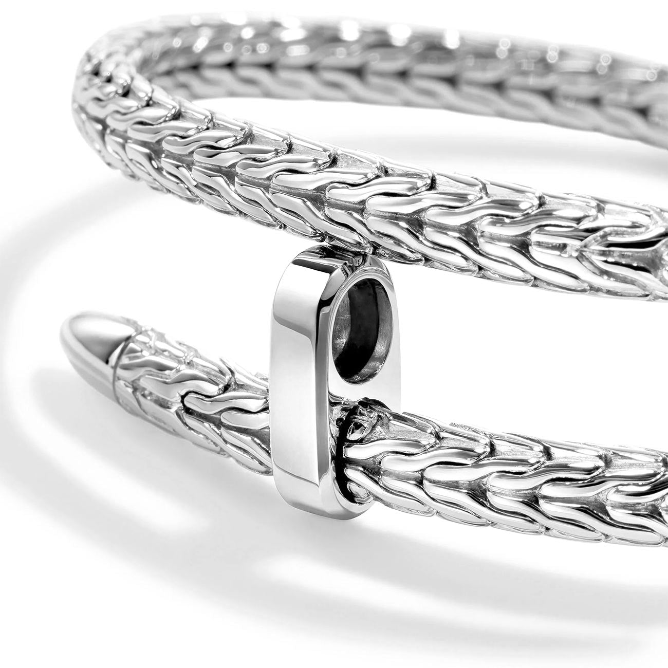 John Hardy Spear Silver Flex Cuff
