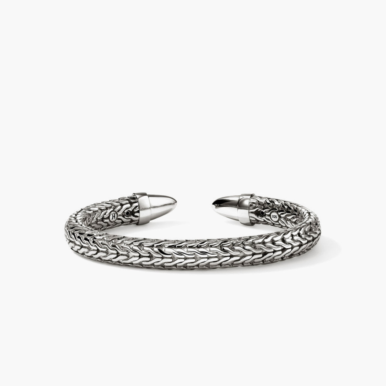 John Hardy Spear 50 Men's Silver Flex Cuff