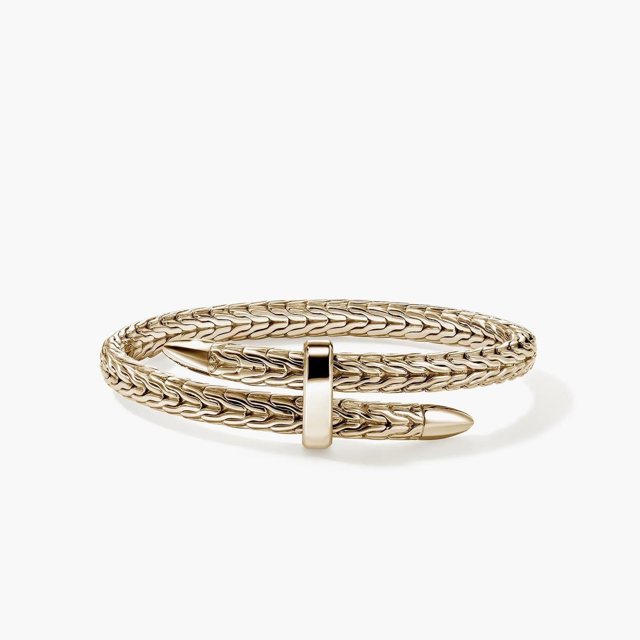 John Hardy Spear Gold Flex Cuff