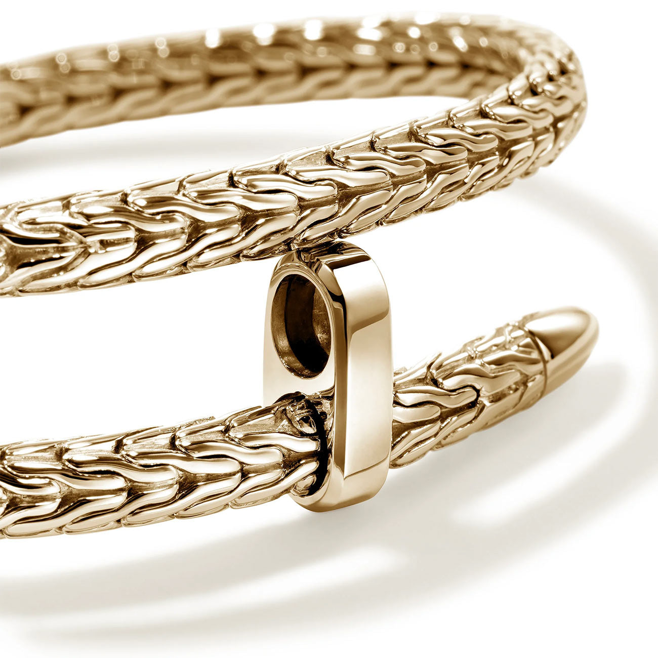 John Hardy Spear Gold Flex Cuff