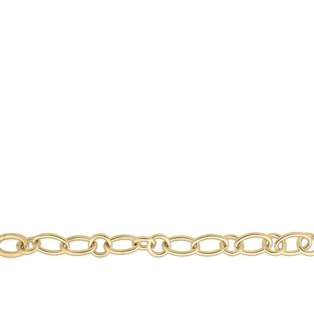 Roberto Coin Round and Oval Link Bracelet