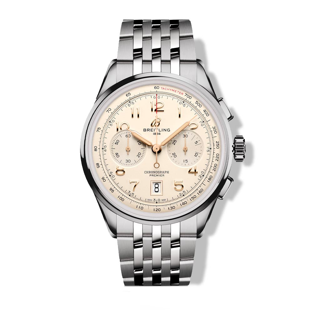 Breitling Premier B01 Chronograph Cream Dial - 42mm