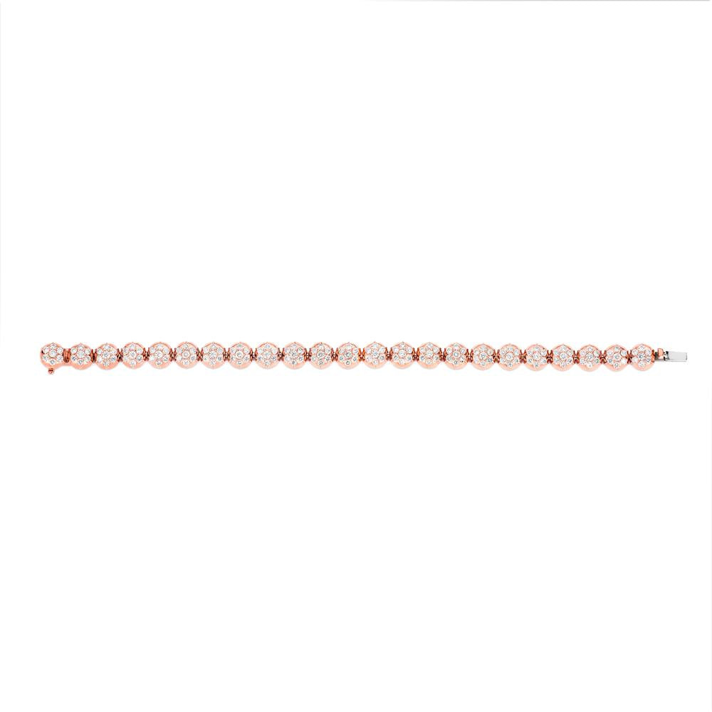 Carbon & Hyde Crown Diamond Tennis Bracelet