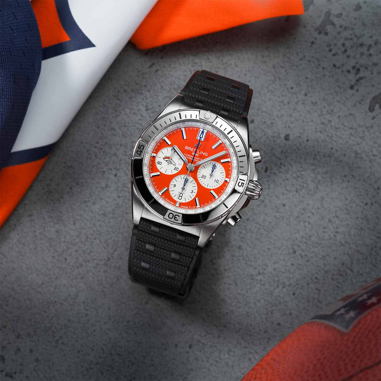 Breitling Chronomat B01 NFL Denver Broncos Edition - 42mm