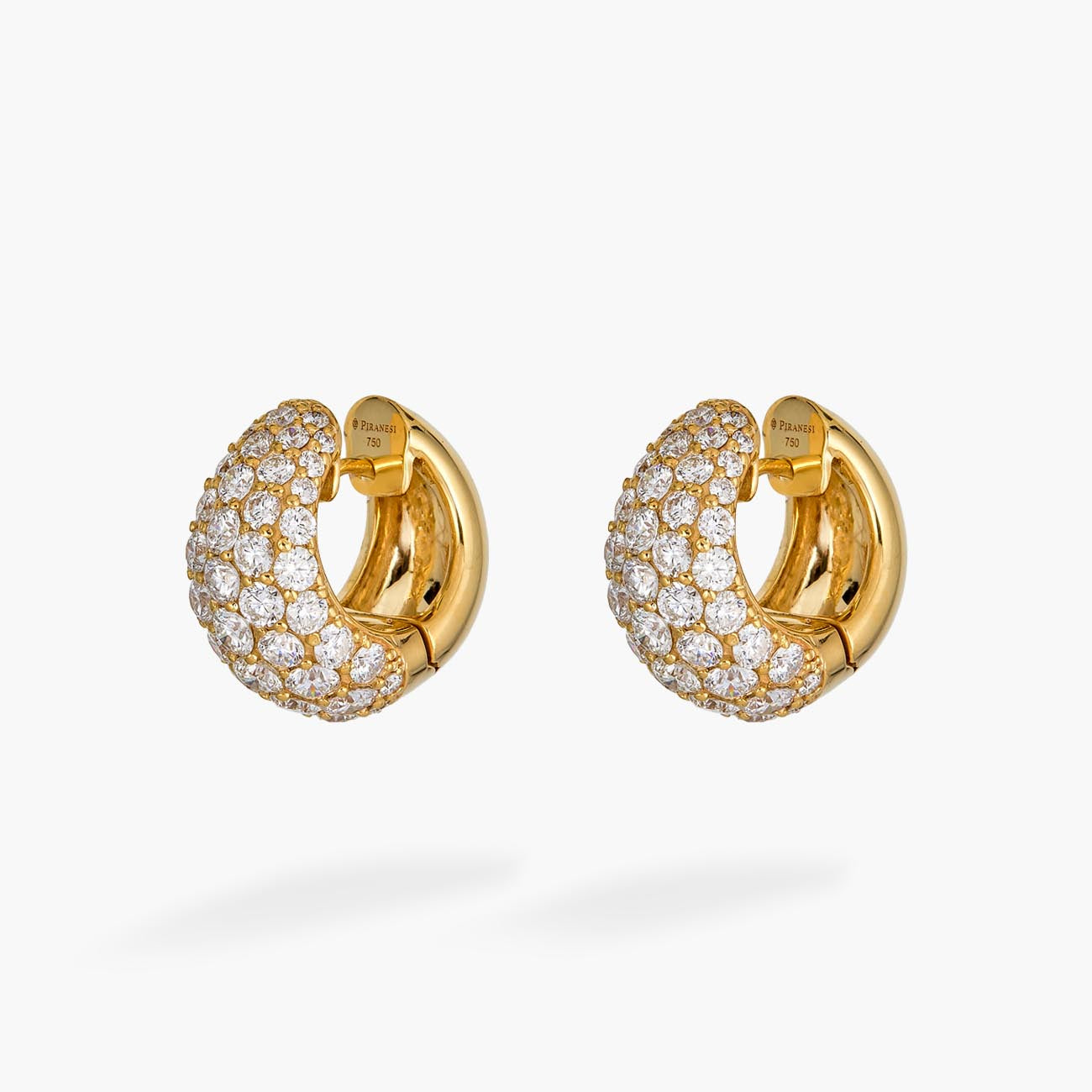 Piranesi Diamond Dome Earrings