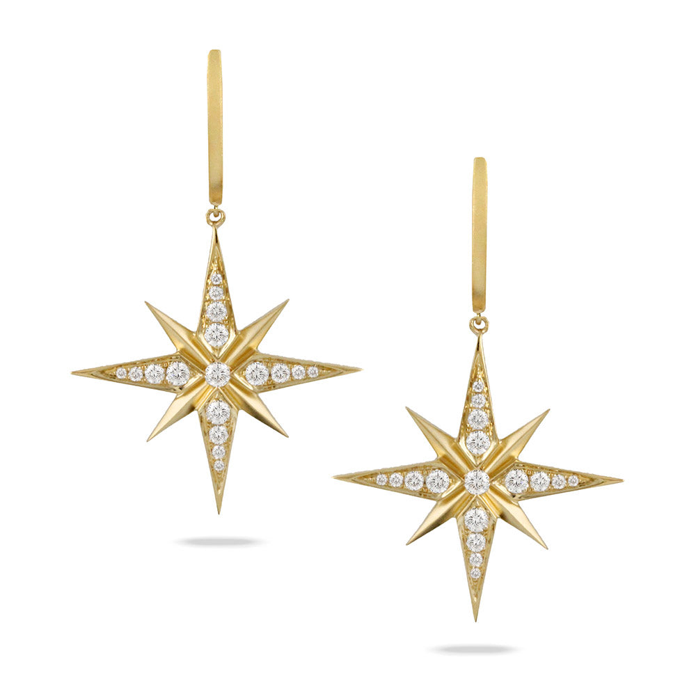 Private Label Celestia Star Dangle Earrings