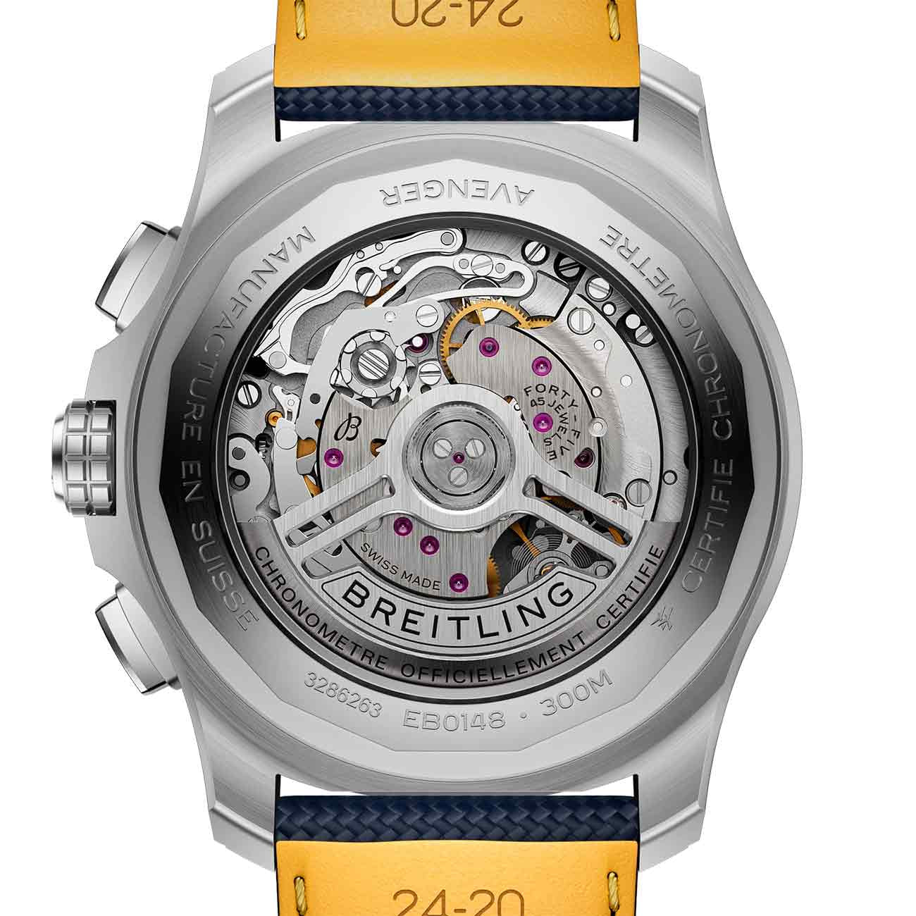 Breitling Super Avenger B01 Chronograph Blue Dial with Titanium Bracelet - 46mm