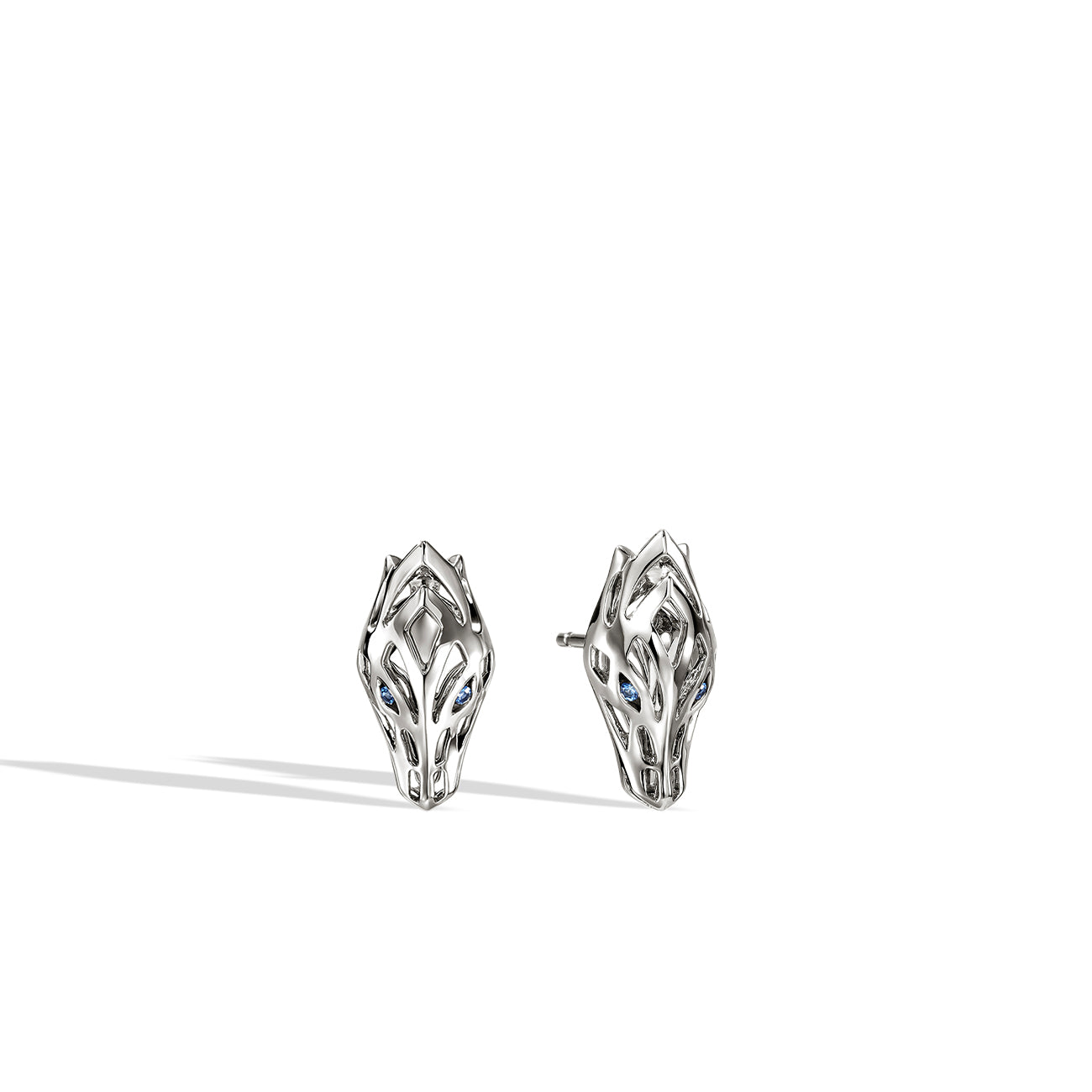 John Hardy Naga Dragon Sapphire Stud Earrings