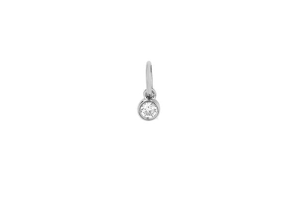 EF Collection Diamond Bezel Charm