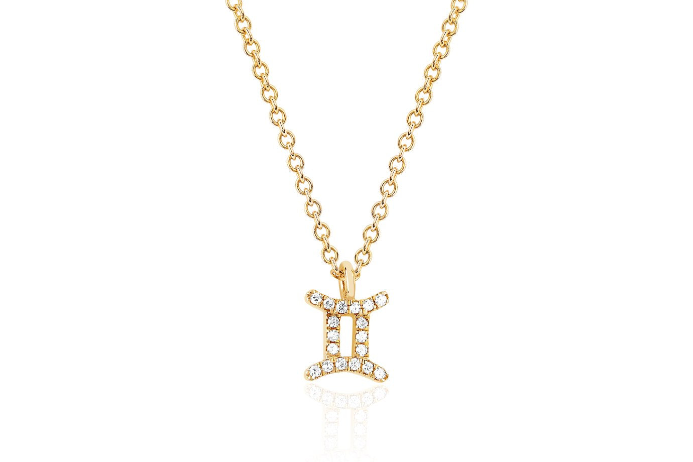 EF Collection Zodiac Gemini Necklace