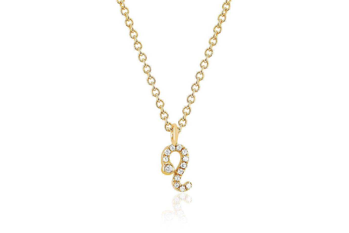 EF Collection Zodiac Leo Necklace