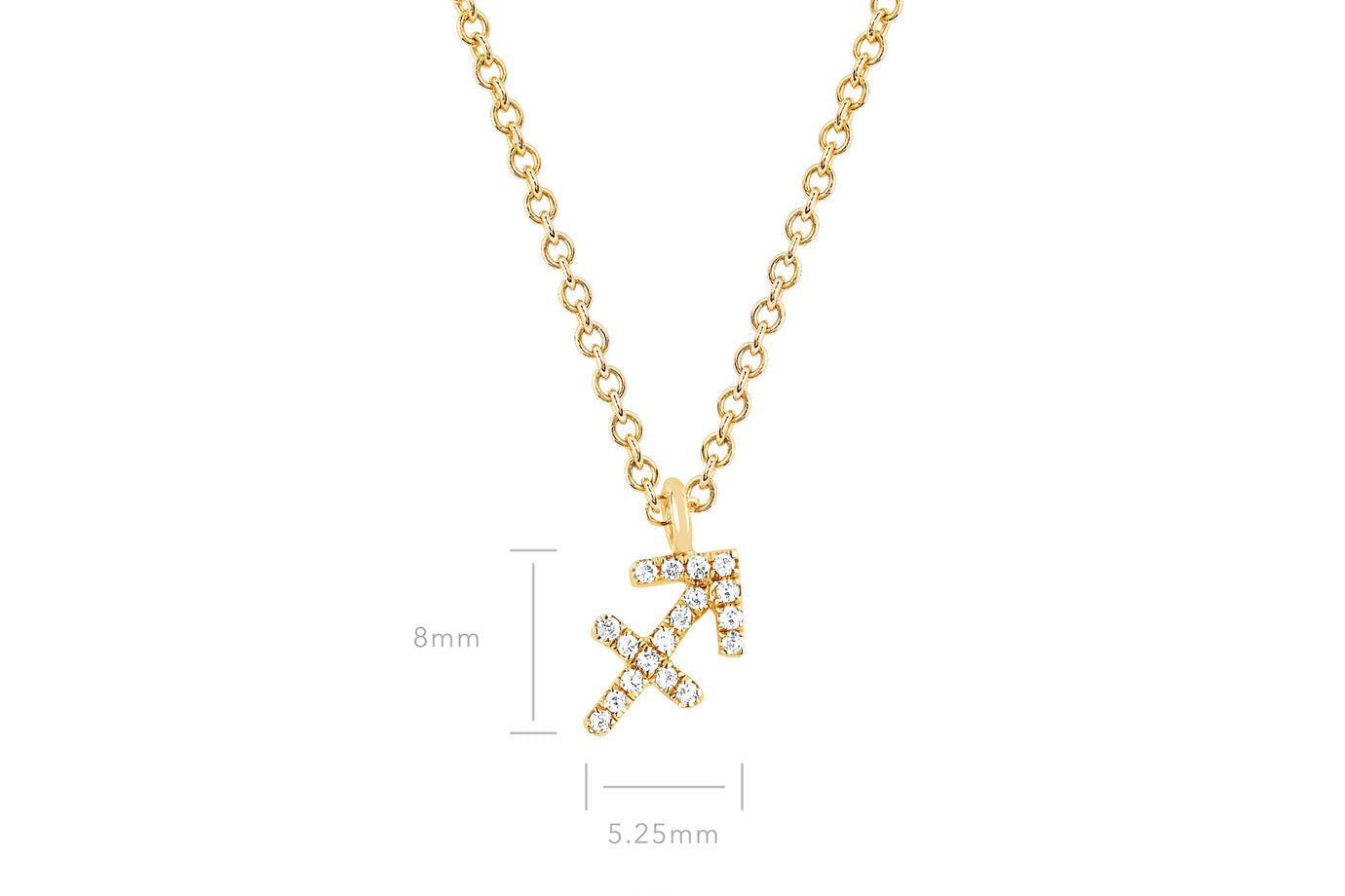 EF Collection Zodiac Sagittarius Necklace