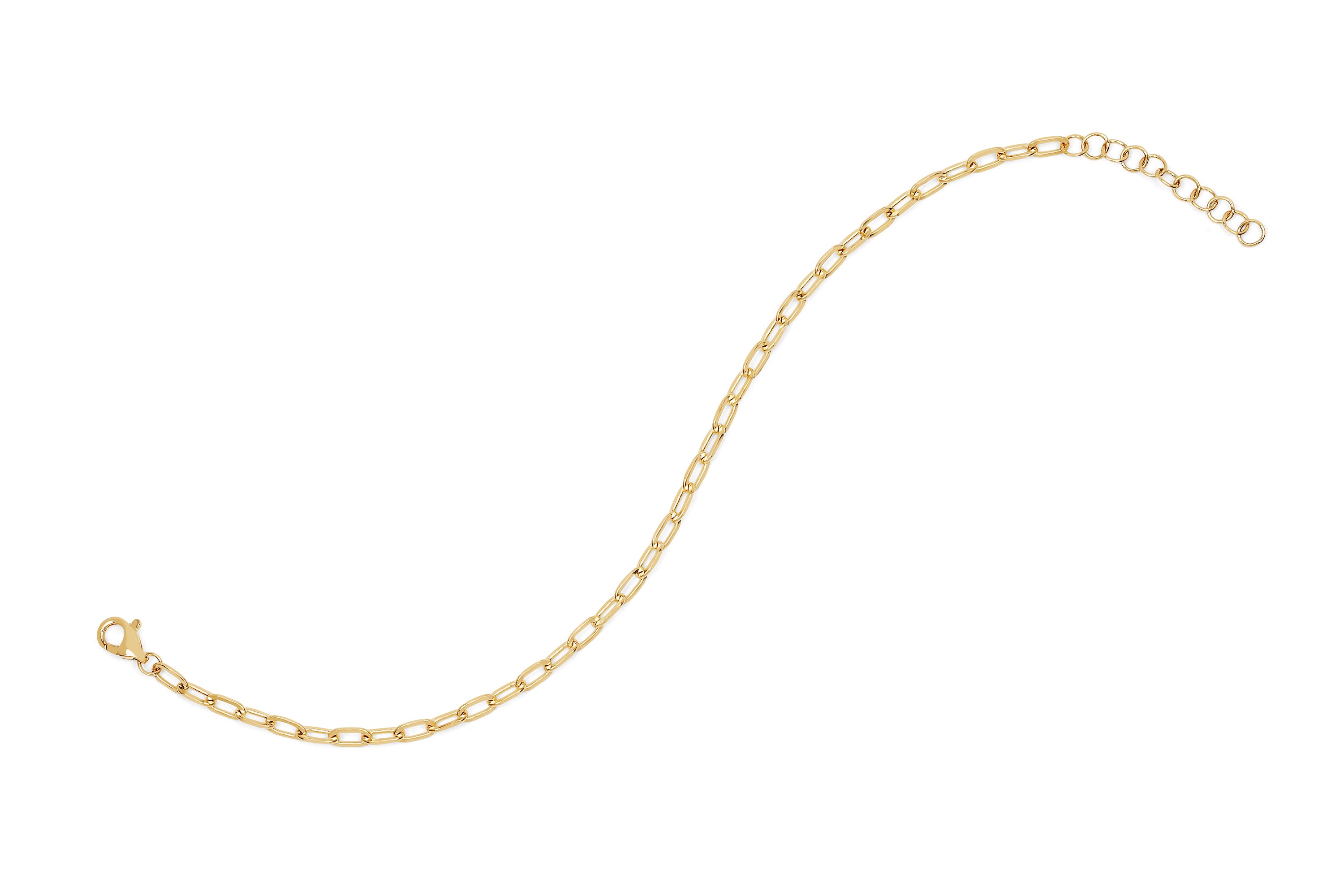 EF Collection Mini Link Gold Bracelet