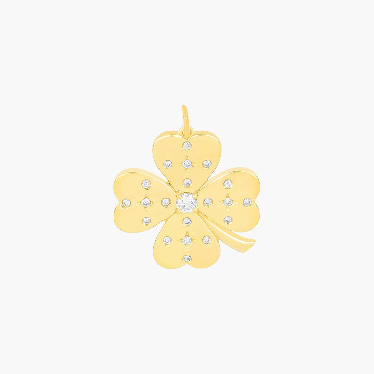 EF Collection Jumbo Lucky Clover Charm