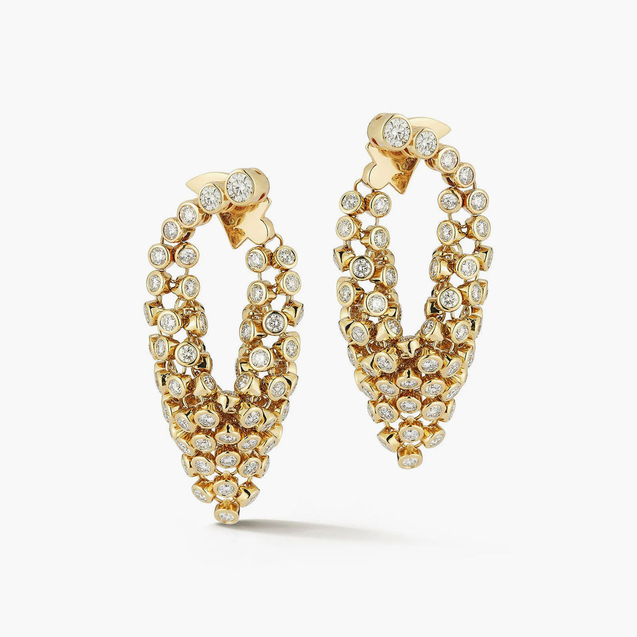 ONDYN Diamond Bias Earrings