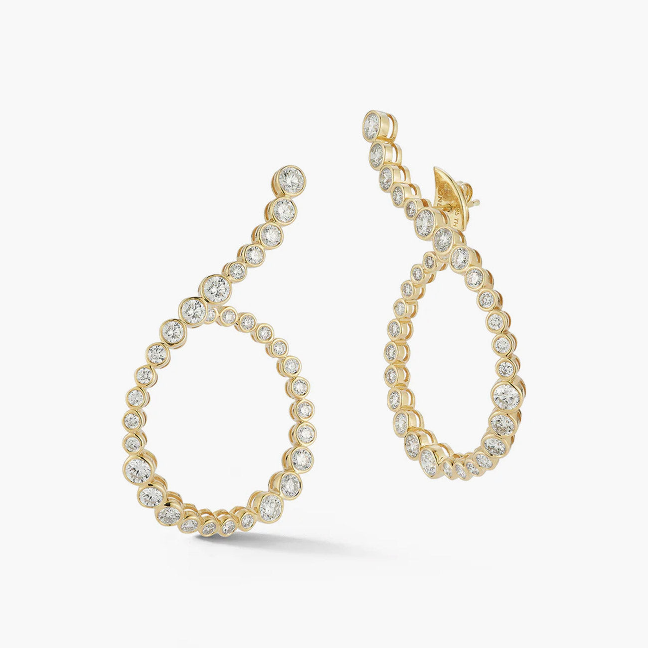 ONDYN Grand Halo Hoop Earrings