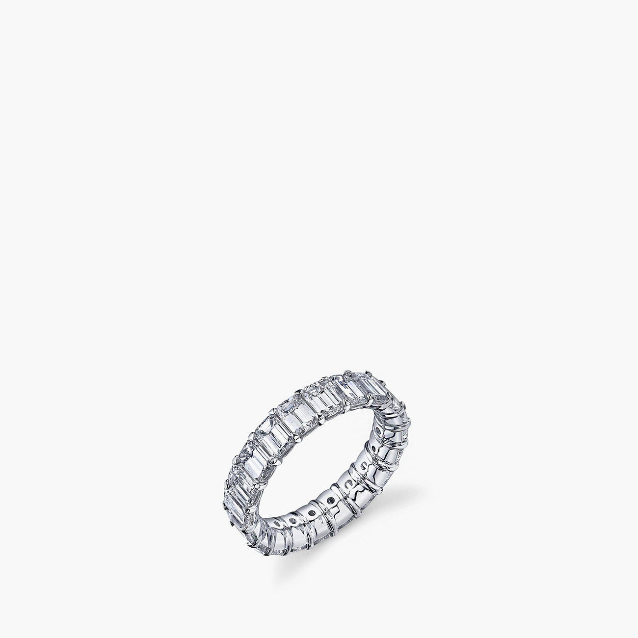 Emerald-Cut Diamond Eternity Band
