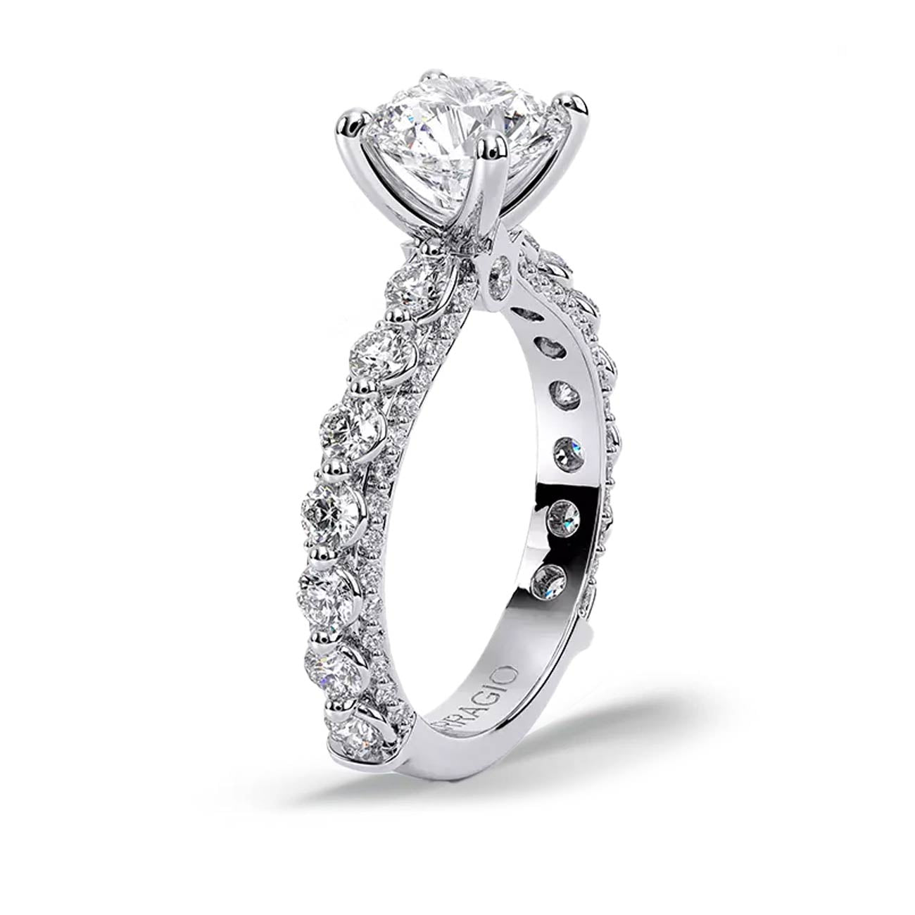 Verragio Couture Round Pave Engagement Ring Setting