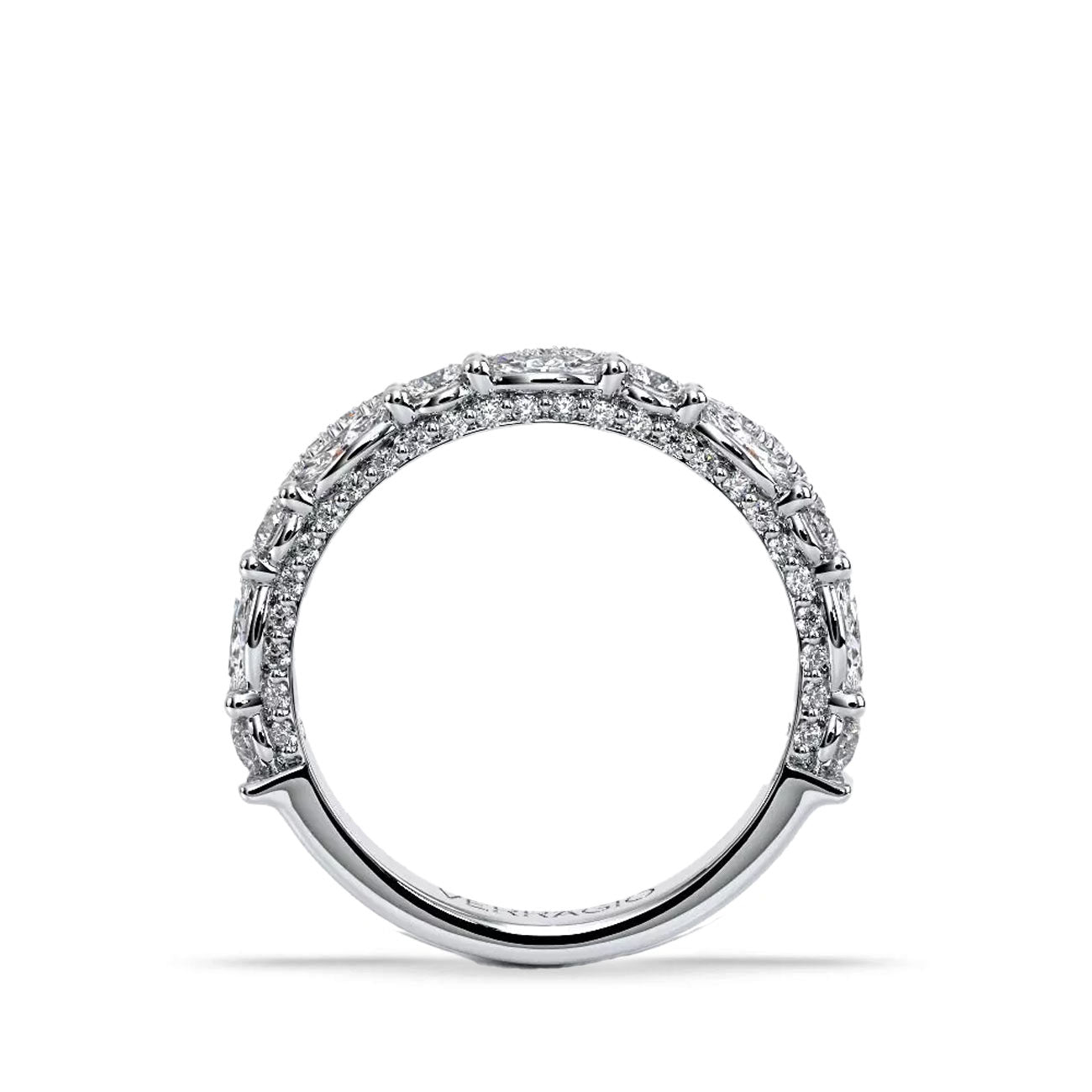 Verragio Couture Multi-Shaped Diamond Wedding Band