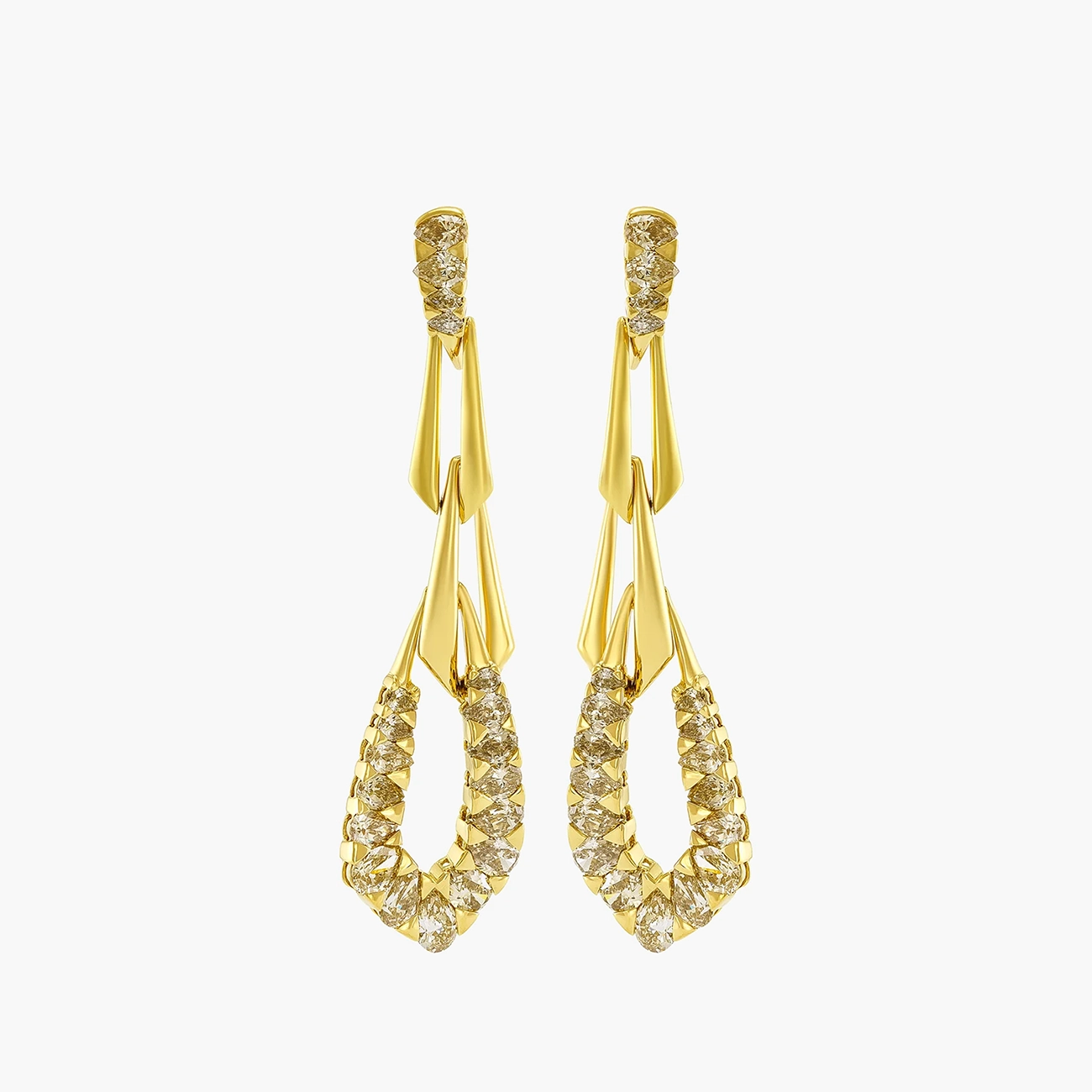 Etho Maria Earrings 18K Yellow Gold