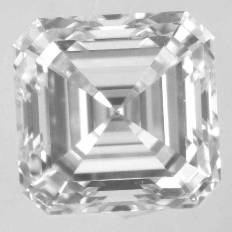 Diamond Asscher 3.01ct VS2