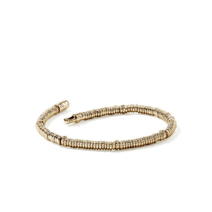 John Hardy Heishi Bracelet in Yellow Gold