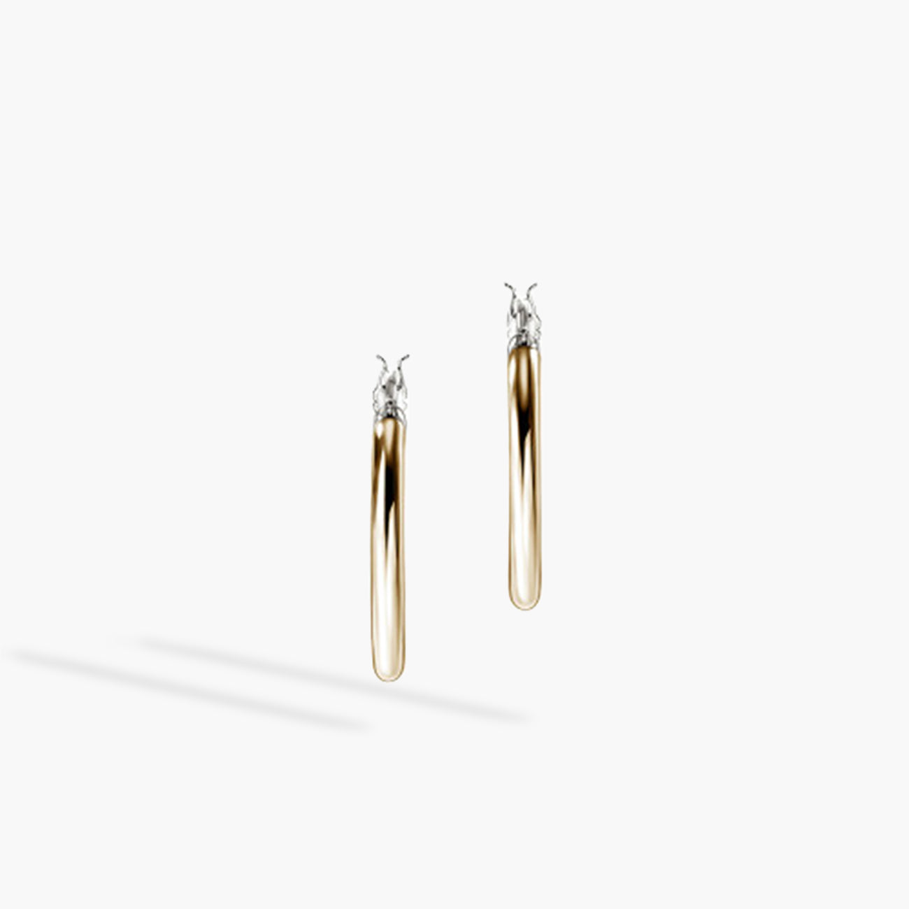 John Hardy Essentials Two-Tone Hoop Earrings - 22mm