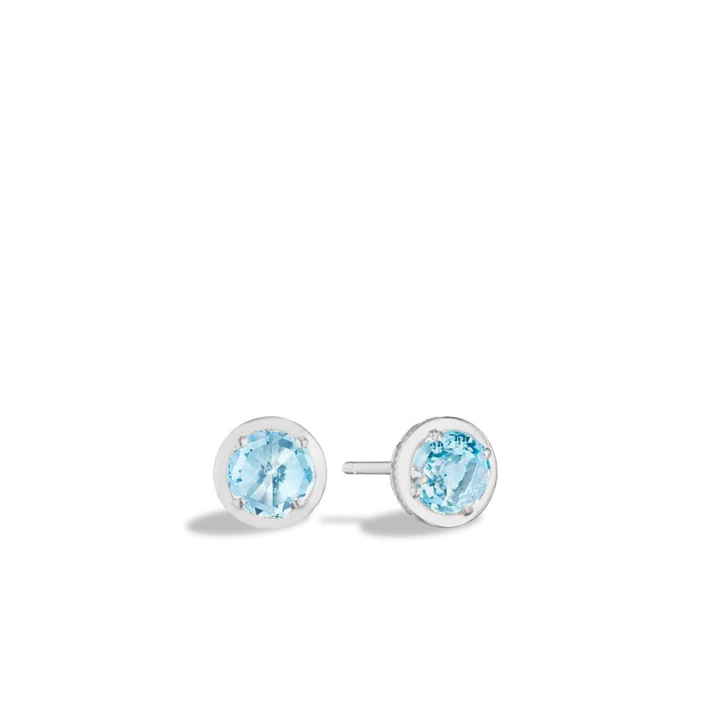 Tacori Allure Sky Blue Topaz Stud Earrings