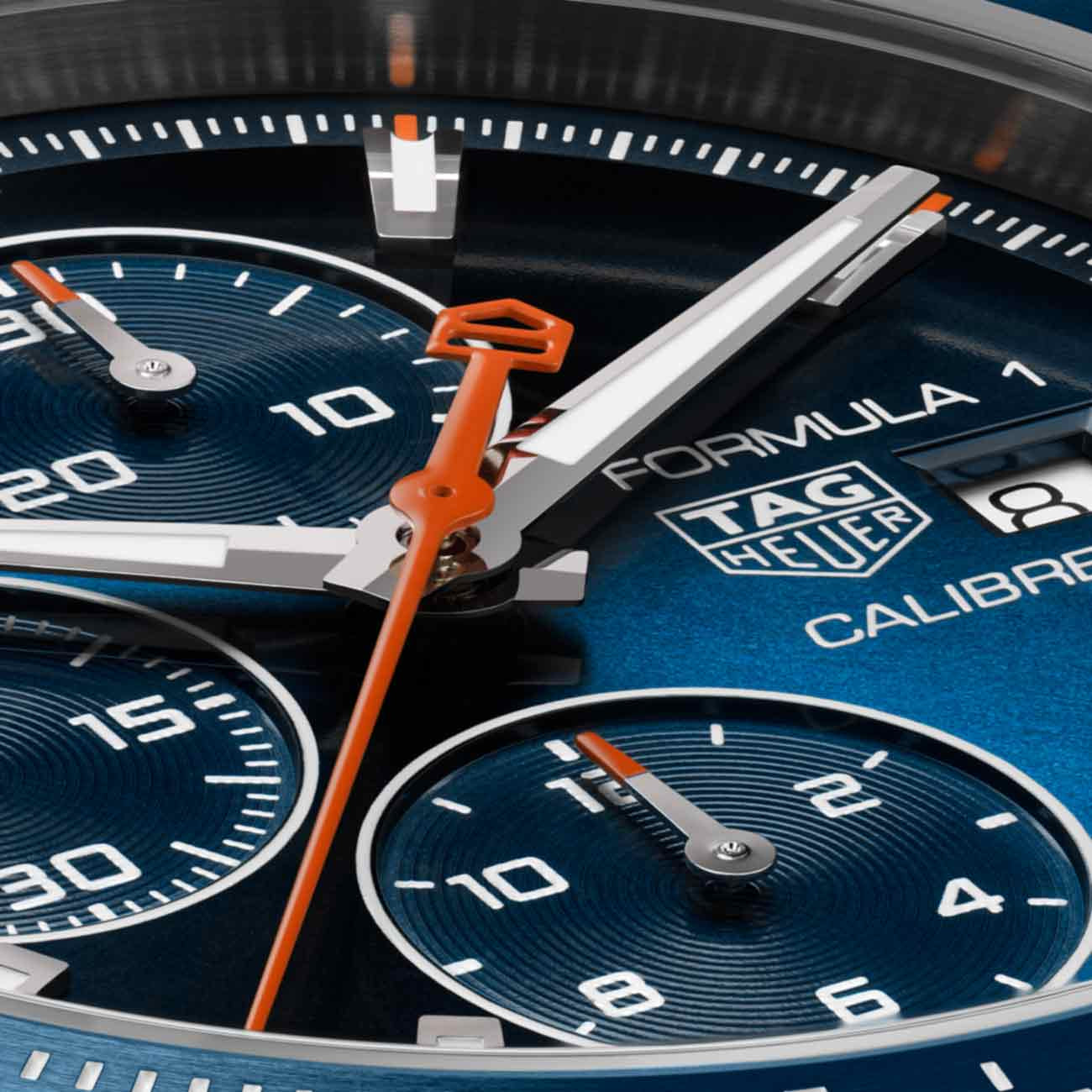 TAG Heuer Formula 1 Chronograph Calibre 16 Navy Blue Dial on Bracelet - 44mm