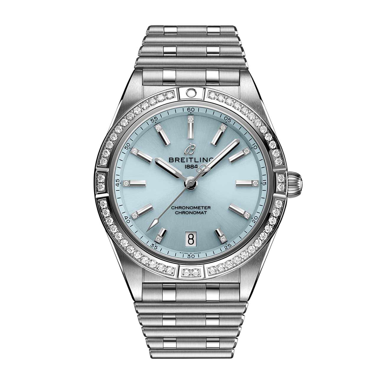 BREITLING Chronomat Automatic Ice Blue Dial - 36mm