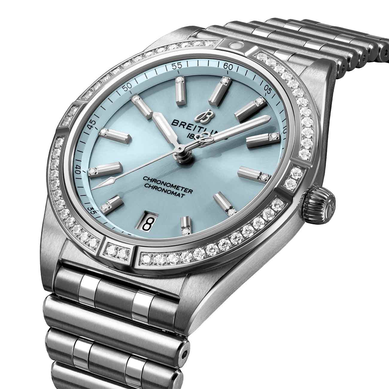 BREITLING Chronomat Automatic Ice Blue Dial - 36mm