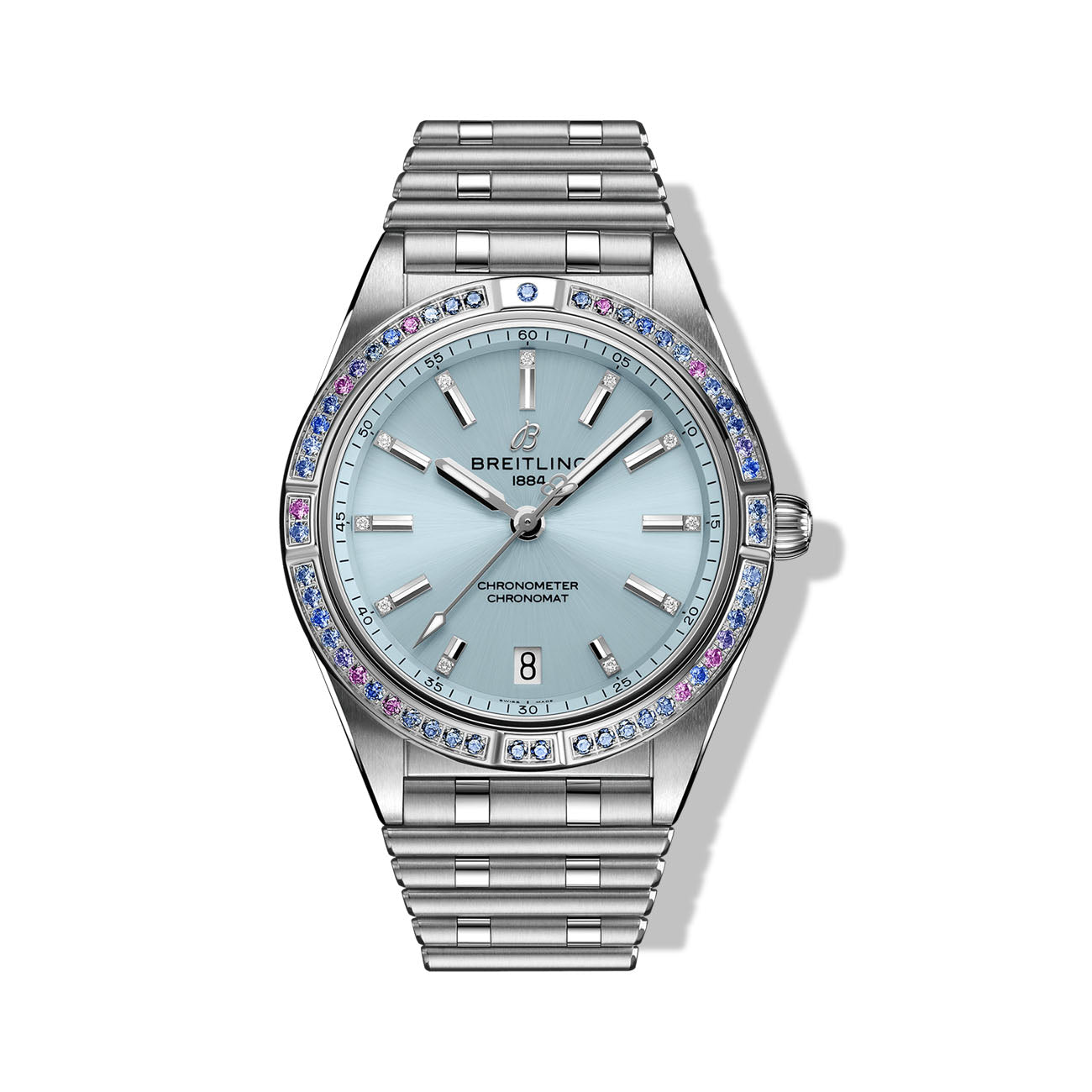 Chronomat South Sea Automatic 36 on Strap - Blue