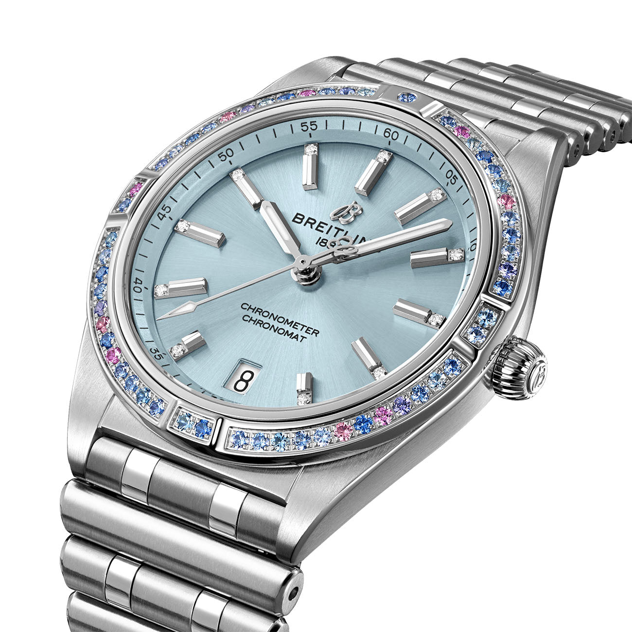 Chronomat South Sea Automatic 36 on Strap - Blue