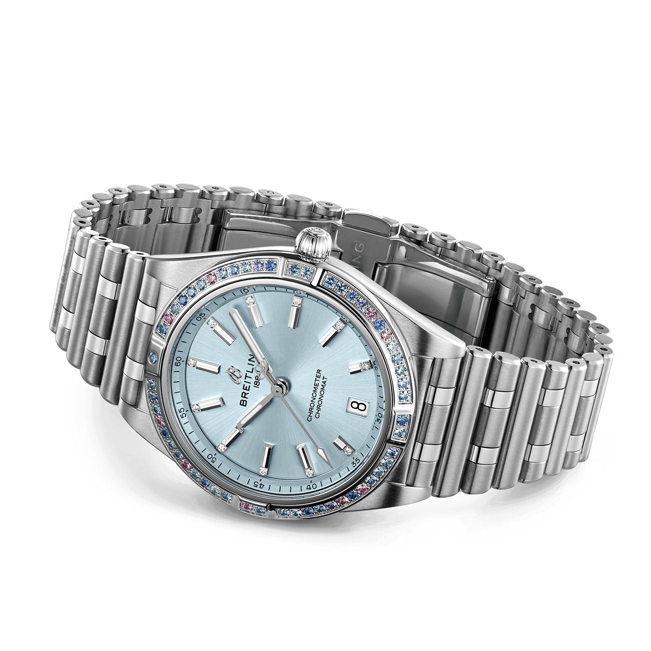 Chronomat South Sea Automatic 36 on Strap - Blue