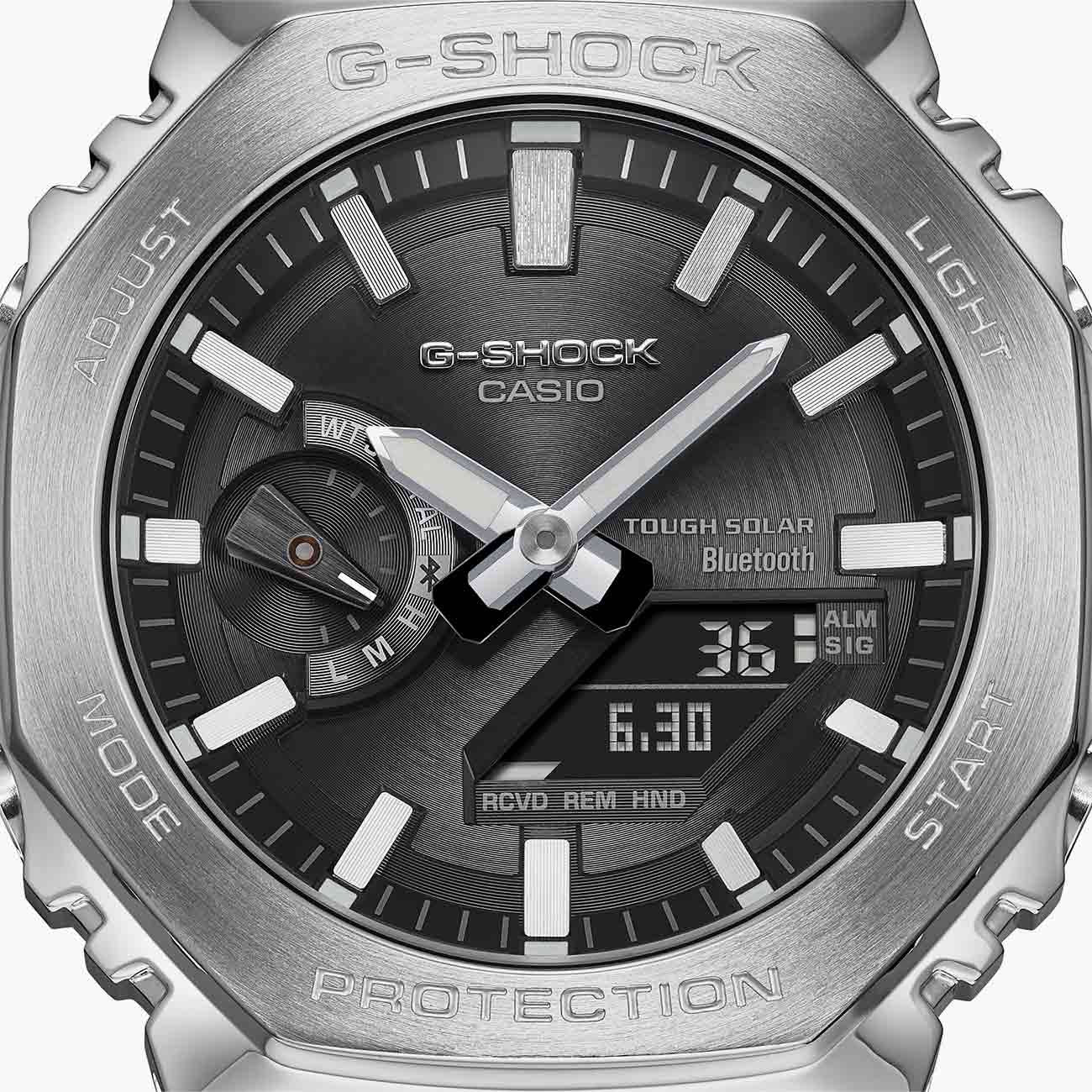 G-Shock Full Metal Black Dial Stainless Steel Watch