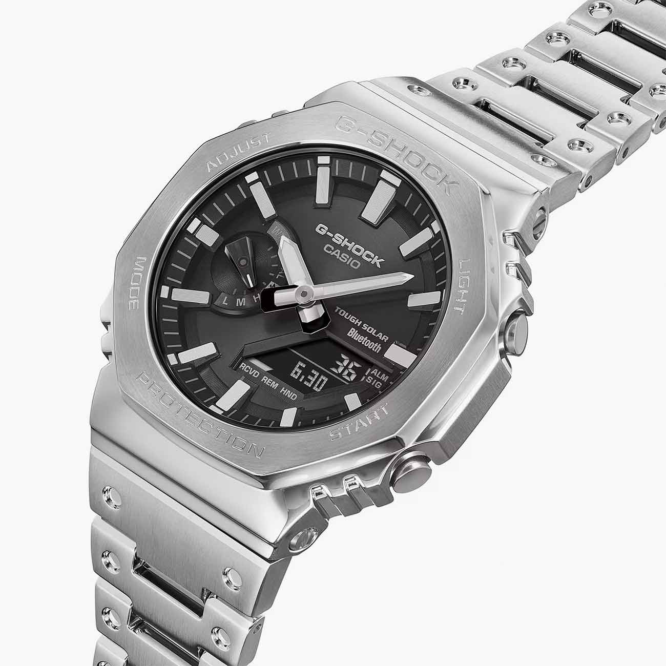 G-Shock Full Metal Black Dial Stainless Steel Watch