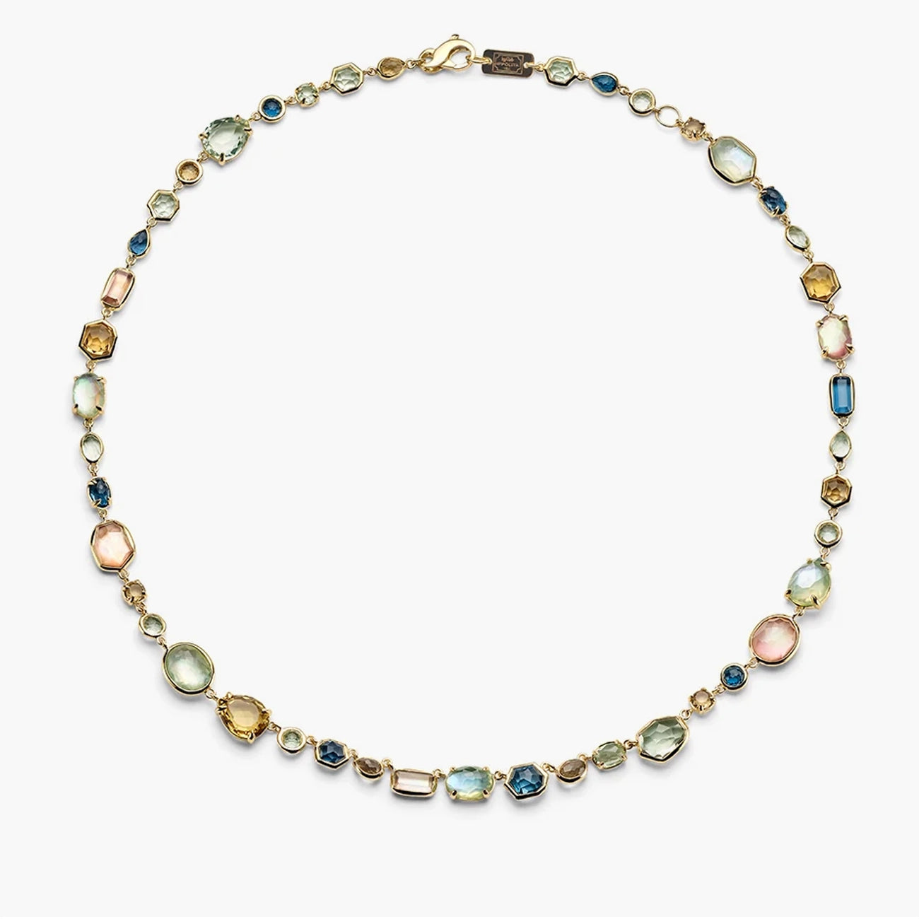 Ippolita Gold Rock Candy Sofia Mixed Gemstone Necklace