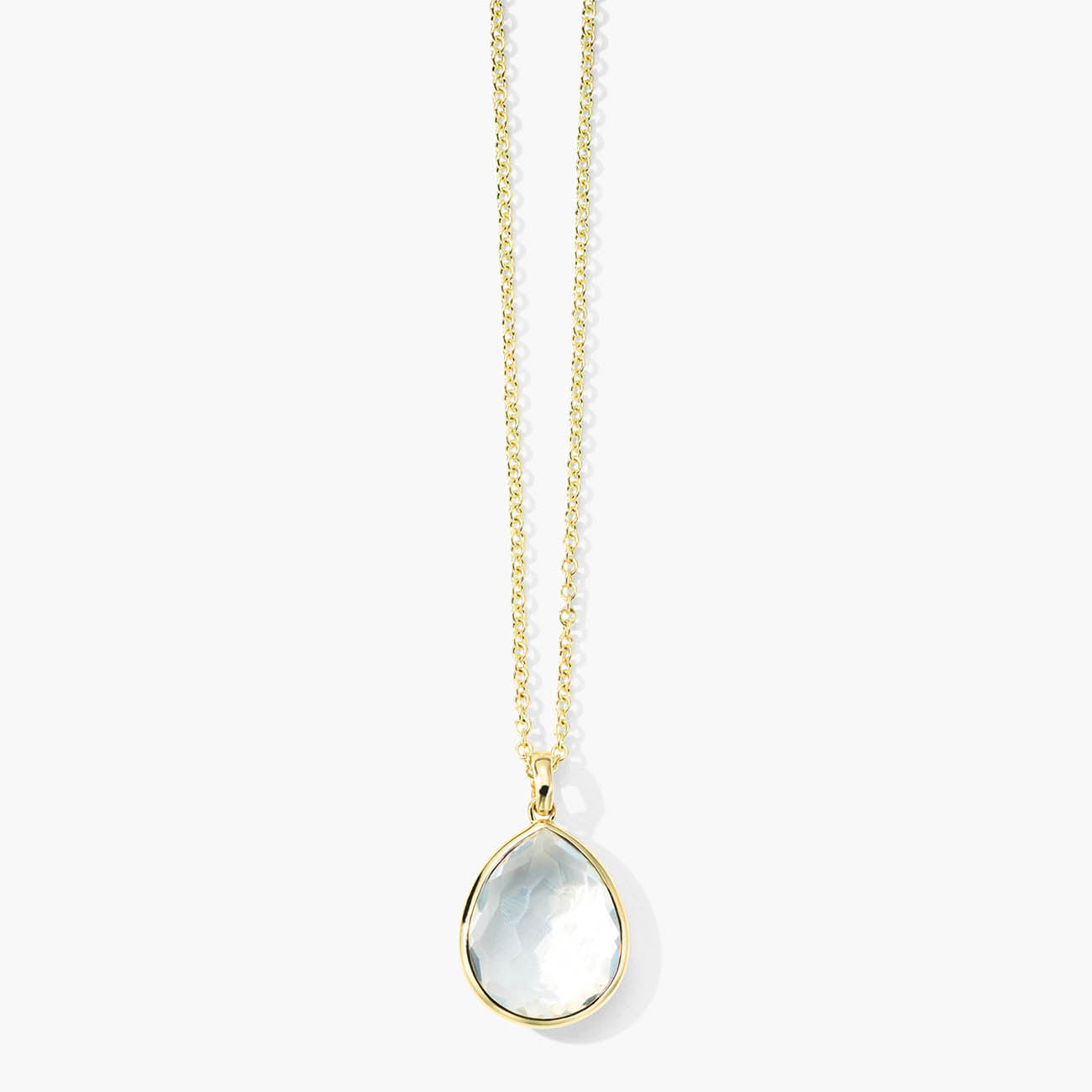 Ippolita Mini Rock Candy Mother-of-Pearl Teardrop Pendant