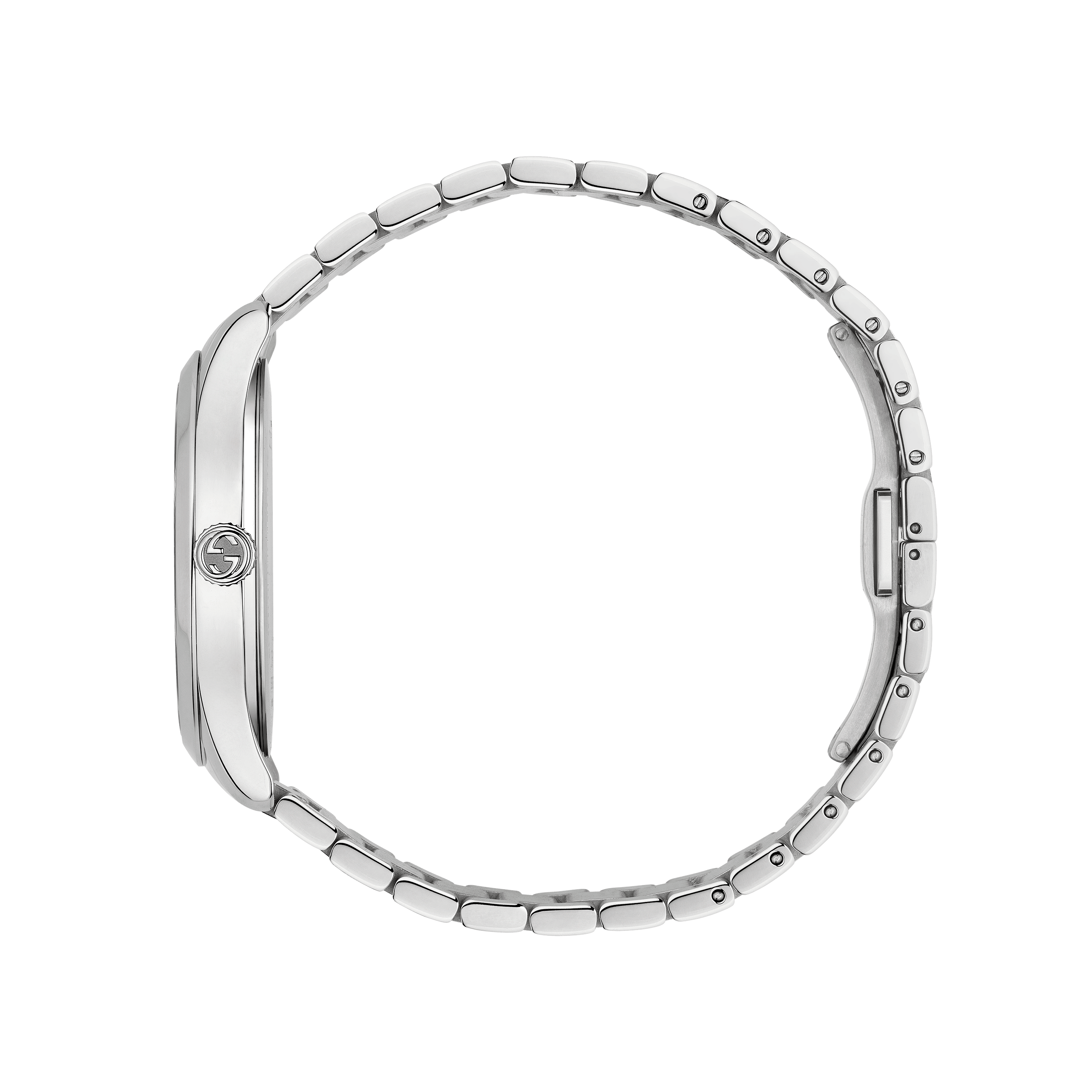 Gucci G-Timeless Iconic Black and Steel Bee Watch – 38mm