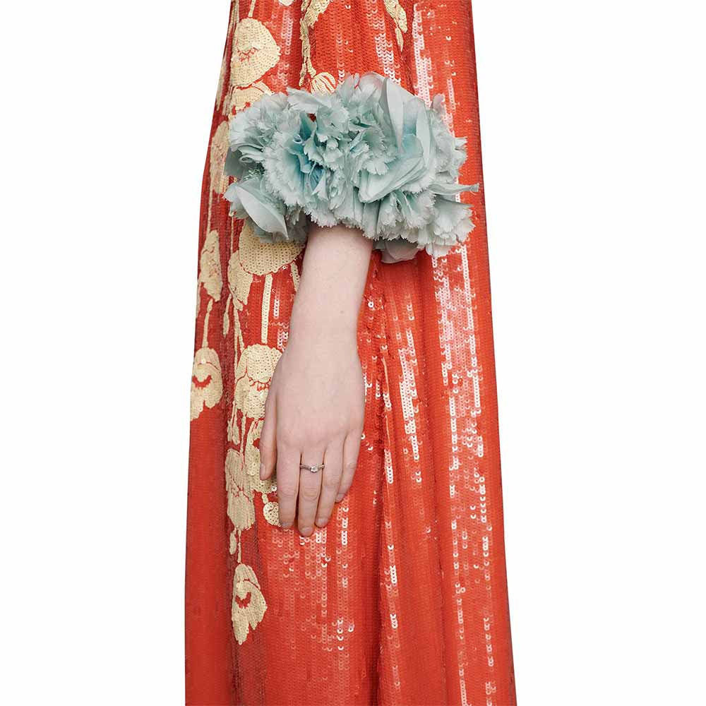 Gucci Link to Love Baguette Diamond Ring