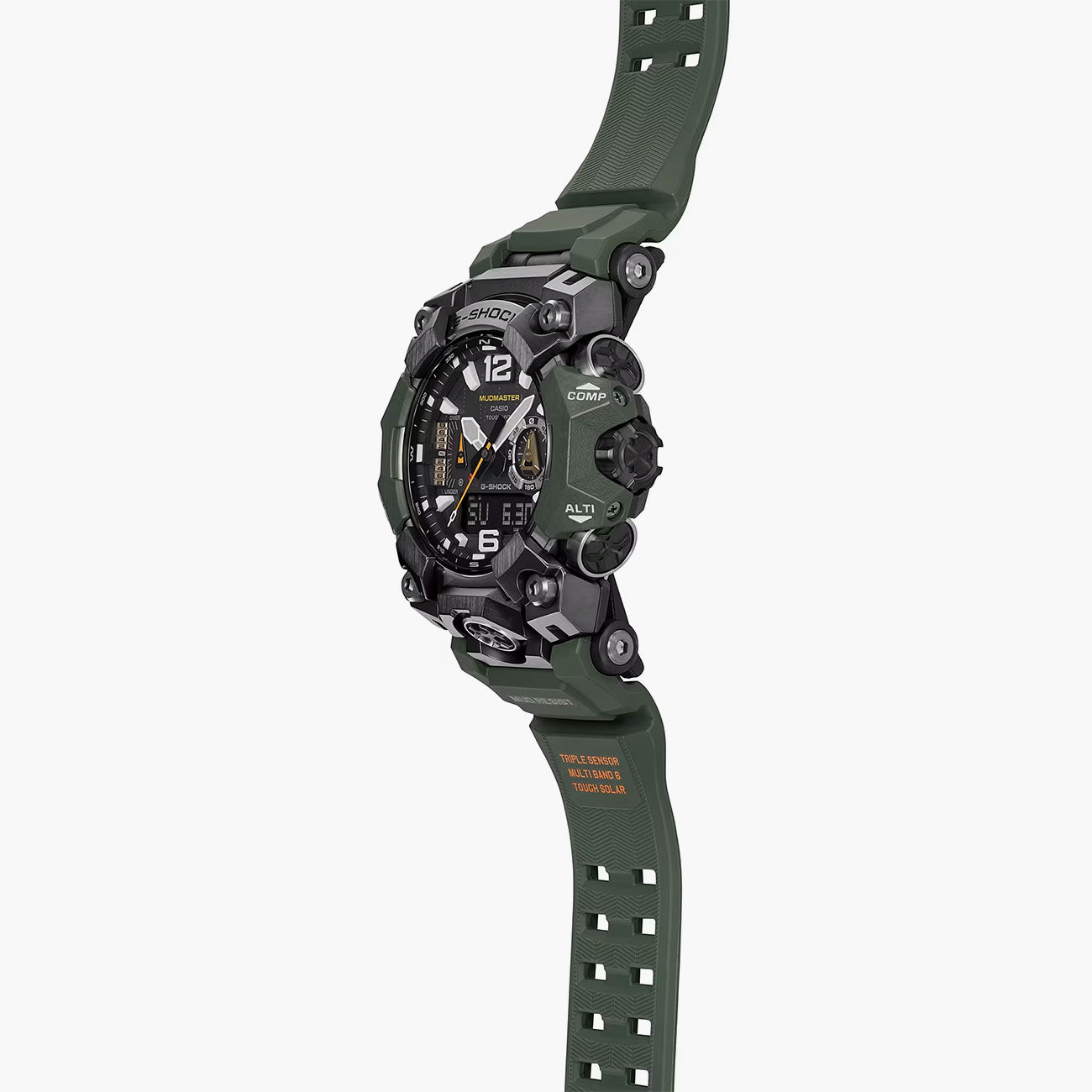 G-Shock Mudmaster Green Watch with Stainless Steel