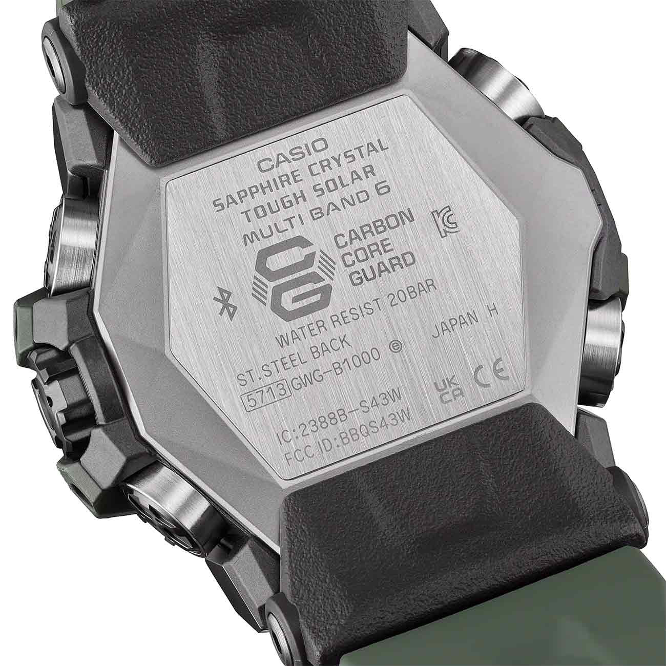 G-Shock Mudmaster Green Watch with Stainless Steel
