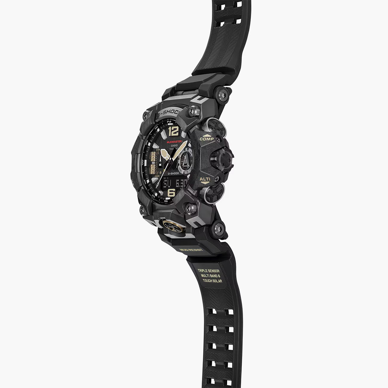 G-Shock Mudmaster Black Watch with Stainless Steel