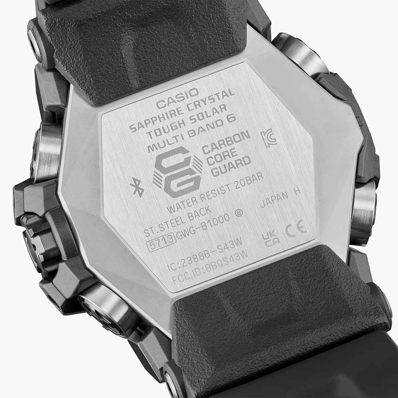 G-Shock Mudmaster Black Watch with Stainless Steel